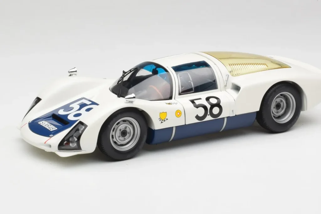 车型 1:18 Porsche 906K #58 G. Klass / R. Stommelen 24 Hours of Le Mans 年 1966 Minichamps