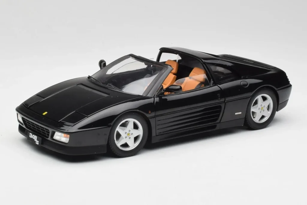 โมเดลรถ 1:18 Ferrari 348 TS สีดำ Hot Wheels (มือสอง)