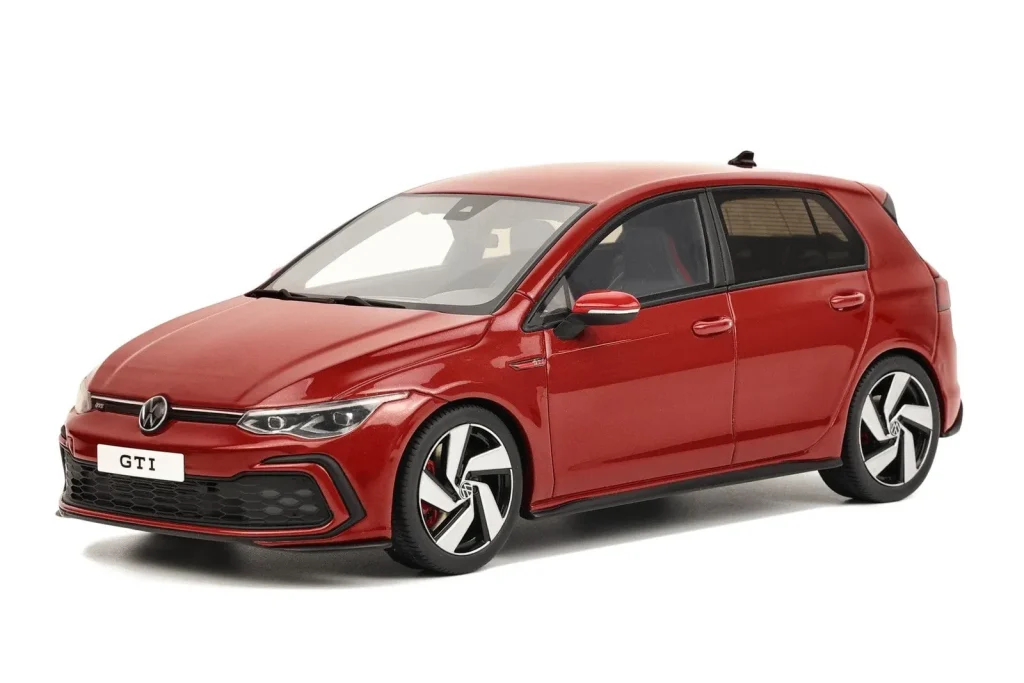 Model 1:18 Volkswagen Golf GTI Mk8 red Otto