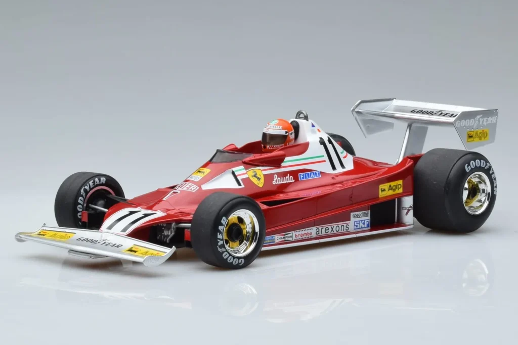 Model 1:18 Ferrari 312 T2 B #11 N. Lauda Winner German GP year 1977 MCG