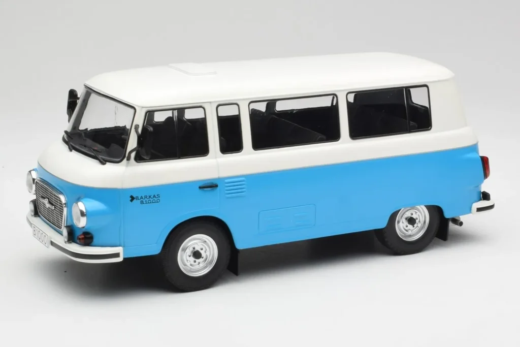 Model 1:18 Barkas B1000 Blue & White MCG