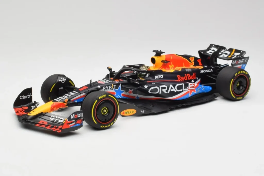 Model 1:18 Red Bull RB19 #11 S. Perez Austin GP year 2023 Minichamps