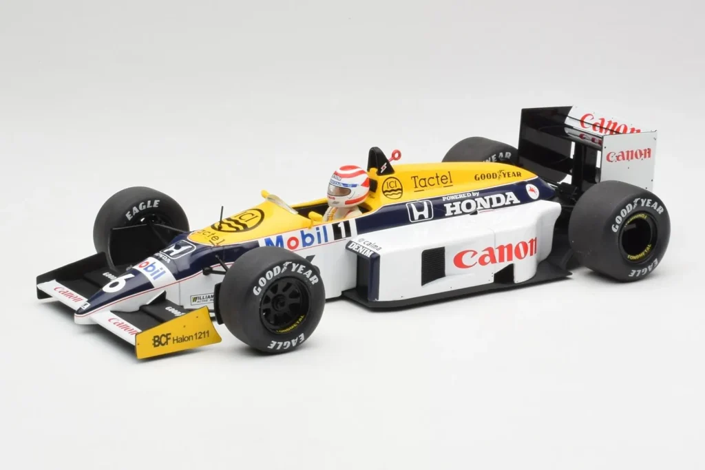 Model 1:18 Williams FW11 Honda #6 N. Piquet F1 year 1986 MCG