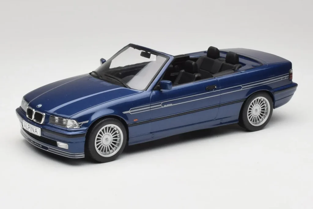 车型 1:18 BMW Alpina B3 E36 3.2 Convertible Alpina 金属蓝 MCG