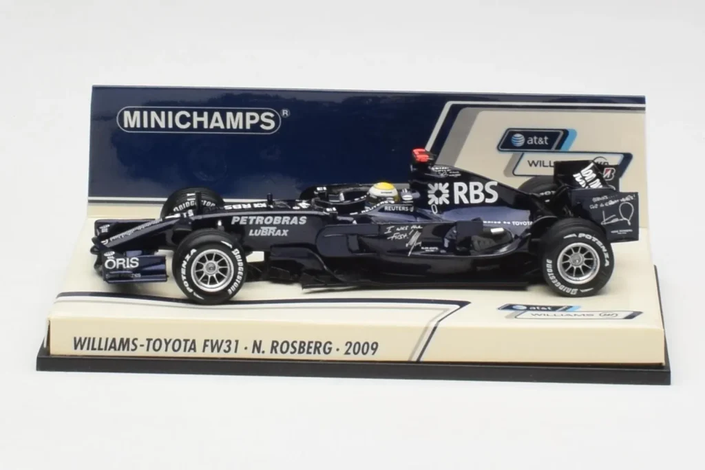 车型 1:43 Williams FW31 Toyota #16 N. Rosberg F1 年 2009 Minichamps [400080207-M1]