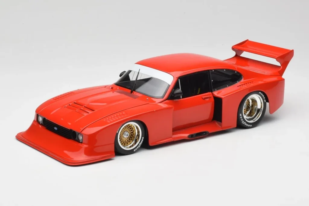 โมเดลรถ 1:18 Ford Capri Turbo Group 5 สีแดง Minichamps (มือสอง)