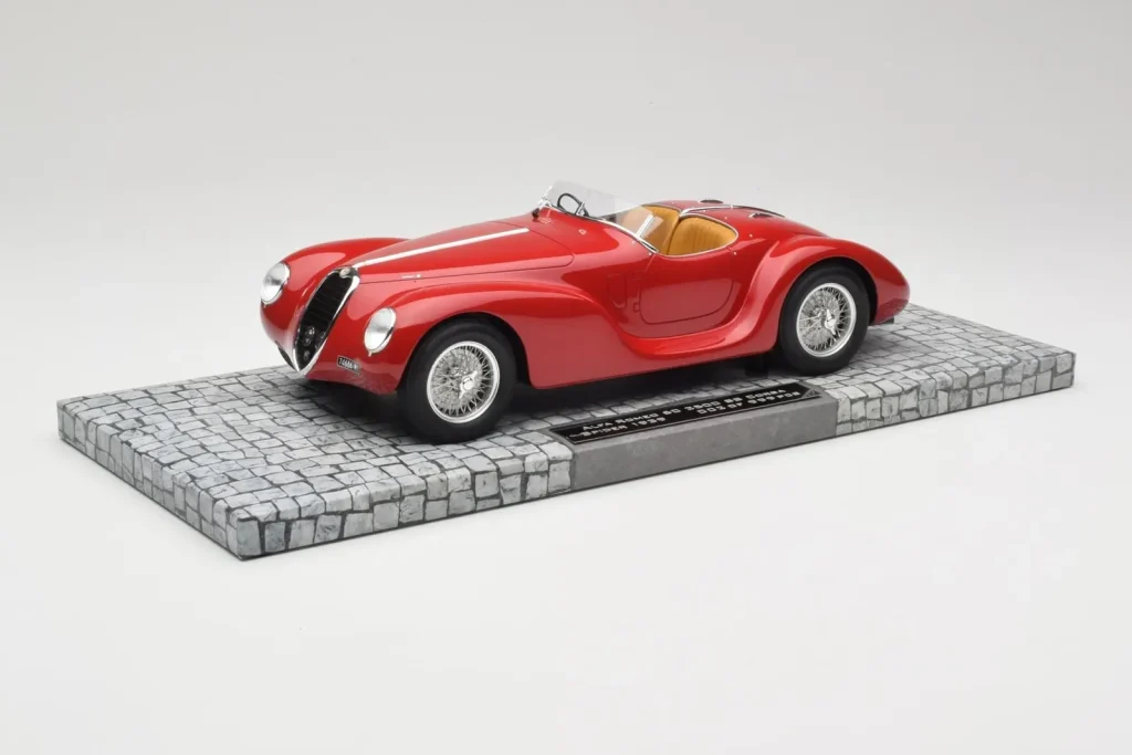 车型 1:18 Alfa Romeo 6C 2500 SS Corsa Spider 红色 Minichamps