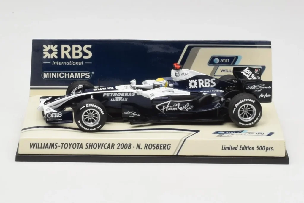 车型 1:43 Williams FW30 N. Rosberg F1 Showcar 年 2008 Minichamps