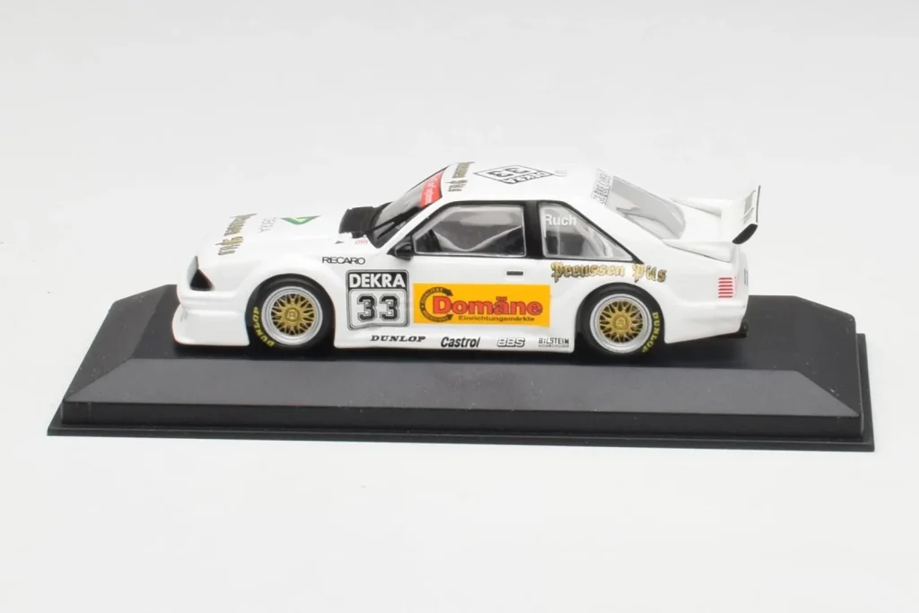 โมเดลรถ 1:43 Ford Mustang #33 Team Ruch G. Ruch DTM ปี 1993 Minichamps (มือสอง)