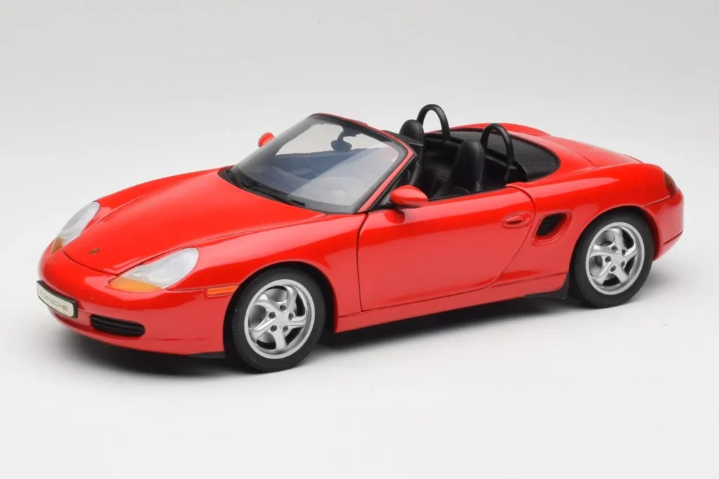 车型 1:18 Porsche Boxster S 986 Guards 红色 UT Models