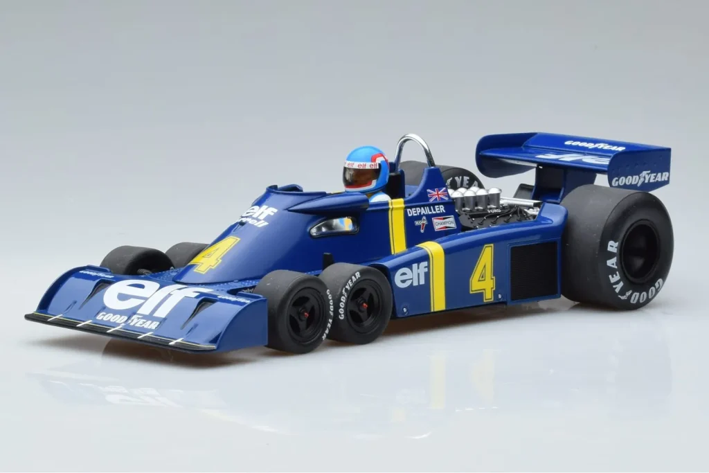 车型 1:18 Tyrrell P34 Elf #4 P. Depailler Sweden GP 年 1976 MCG