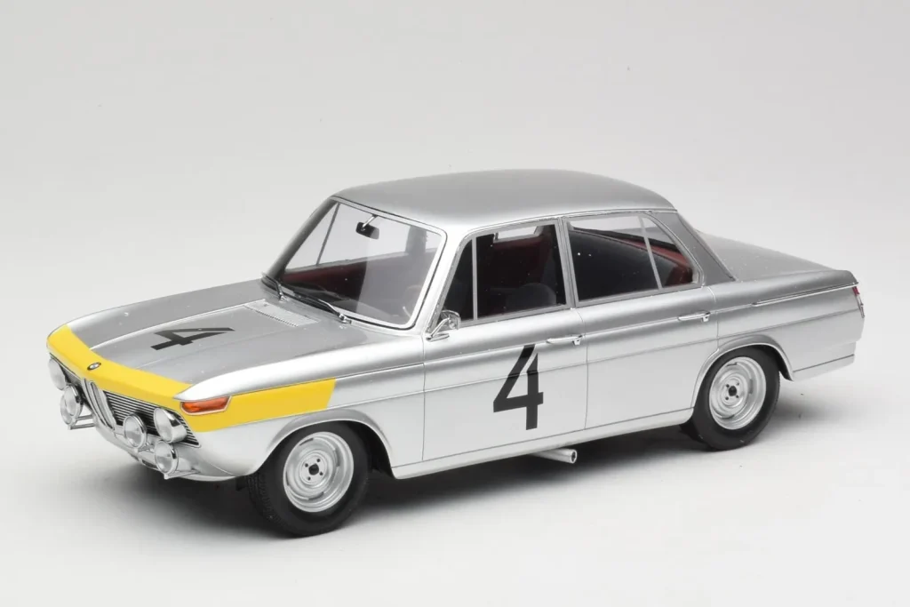 Model 1:18 BMW 1800 TiSA #4 J. Ickx / J. van Ophem 24 Hours of Spa Winners year 1965 Minichamps