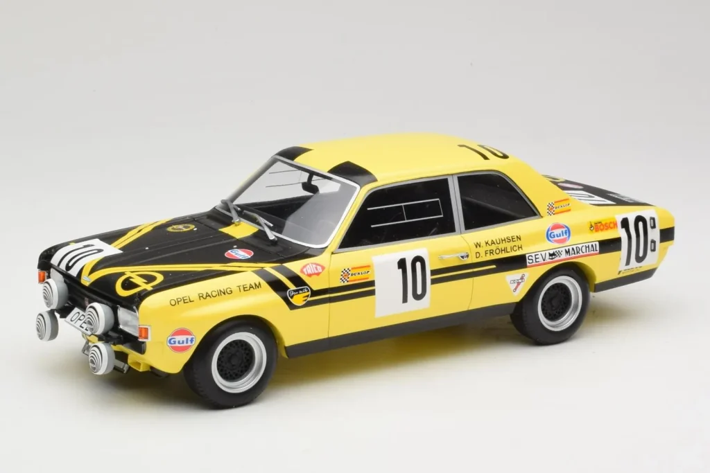 Model 1:18 Opel Commodore A Steinmetz #10 W. Kauhsen / H. Frohlich 24 Hours of Spa year 1970 Minichamps