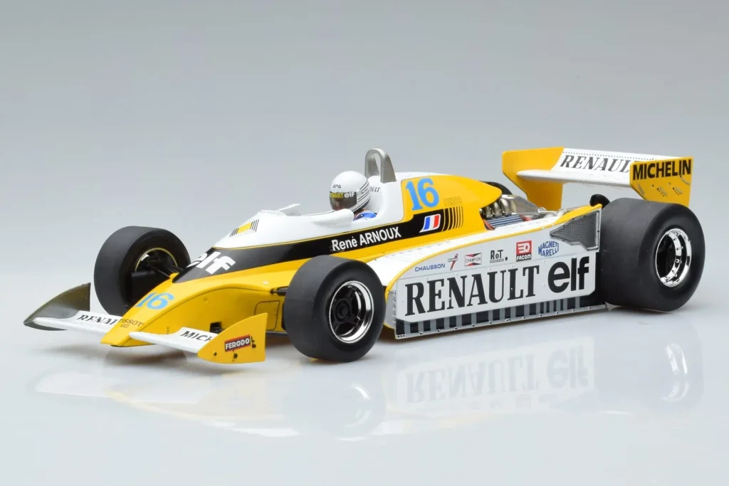 车型 1:18 Renault RS10 Elf #16 R. Arnoux British GP 年 1979 MCG