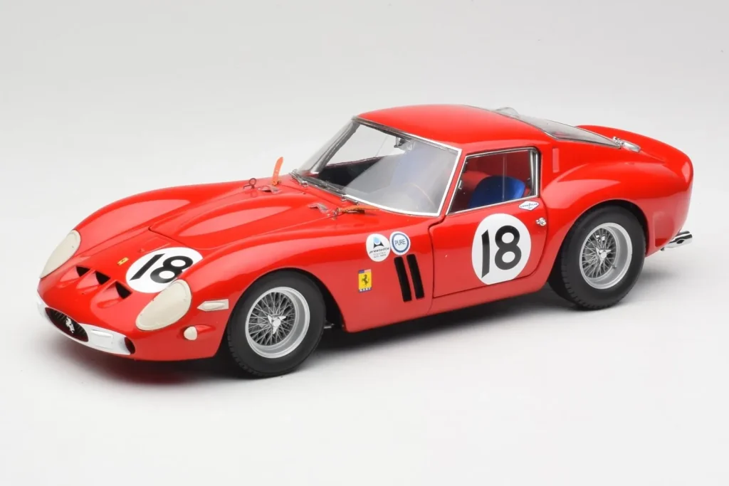 โมเดลรถ 1:18 Ferrari 250 GTO #18 P. Rodriguez Daytona Continental 3 Hours Winner ปี 1963 Kyosho