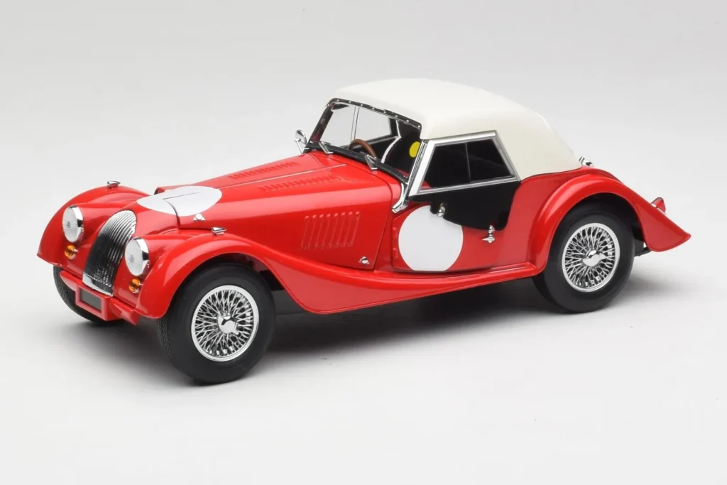 Model 1:18 Morgan 4/4 Plus Competition Hardtop red Kyosho