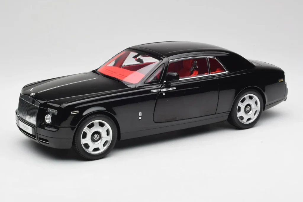 Model 1:18 Rolls-Royce Phantom Coupe Diamond Black Kyosho