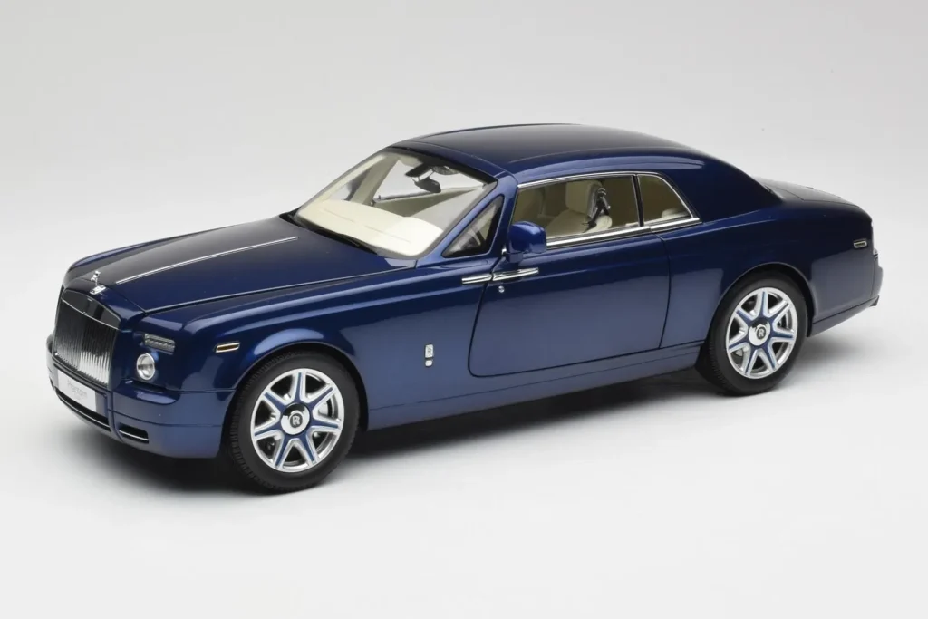 Model 1:18 Rolls-Royce Phantom Coupe Metropolitan blue Kyosho