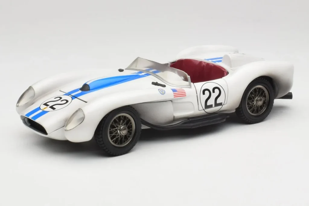 โมเดลรถ 1:18 Ferrari 250 Testa Rossa #22 P. Hill / O. Gendebien 24 Hours of Le Mans ปี 1958 Hot Wheels (มือสอง)