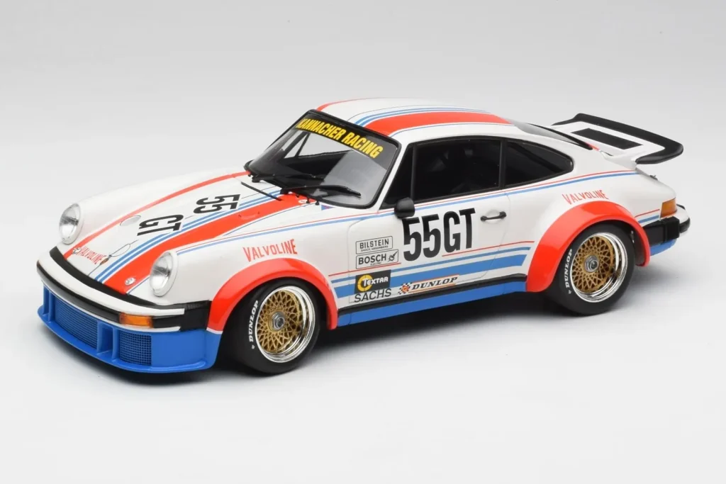 โมเดลรถ 1:18 Porsche 911 934 #55 E. Sindel NBR EGT ปี 1976 Minichamps (มือสอง)