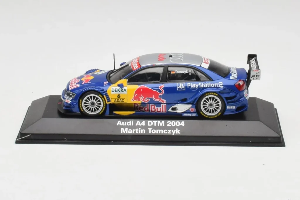 โมเดลรถ 1:43 Audi A4 B6 DTM #6 M. Tomczyk Audi Sport Team Abt Sportsline DTM ปี 2004 Minichamps (มือสอง)