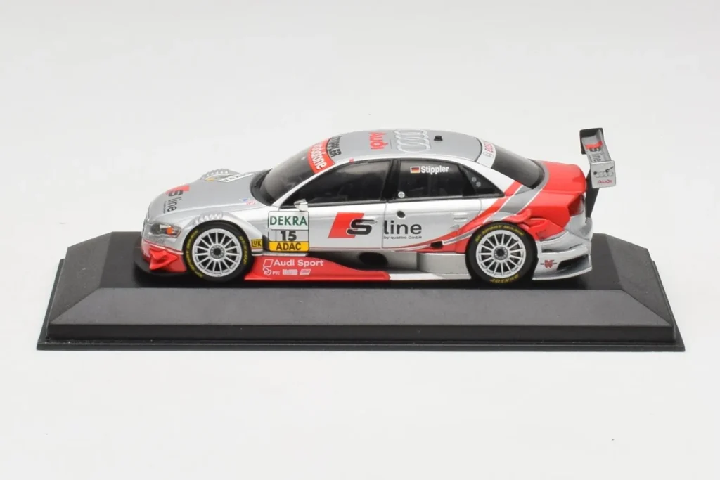โมเดลรถ 1:43 Audi A4 B7 DTM #15 F. Stippler Audi Sport Team Rosberg DTM ปี 2006 Minichamps (มือสอง)