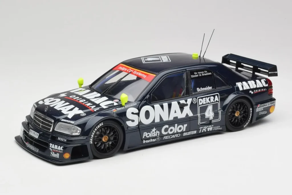 โมเดลรถ 1:18 Mercedes C-Class W202 #4 B. Schneider DTM ปี 1994 UT Models (มือสอง)