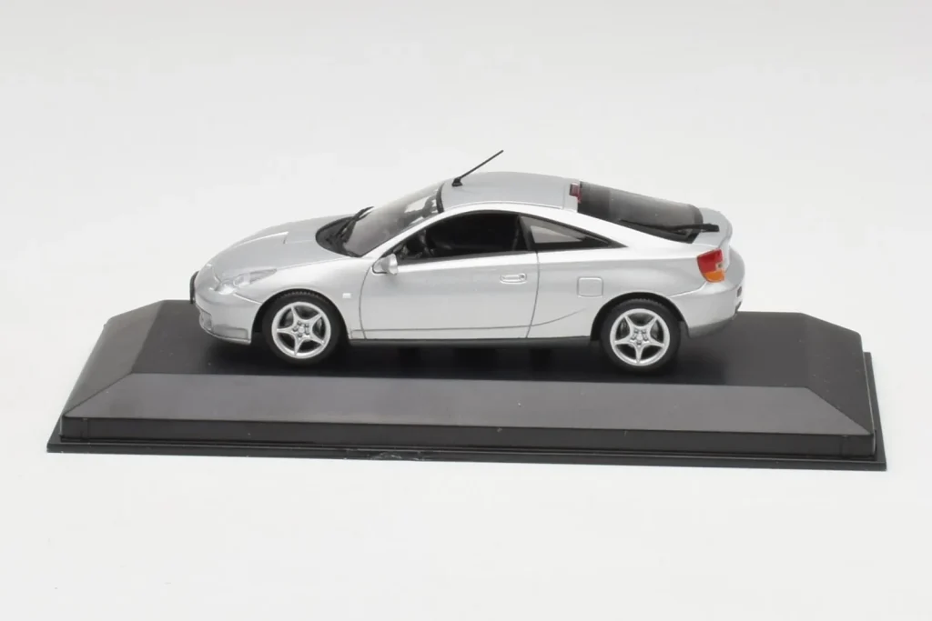 โมเดลรถ 1:43 Toyota Celica VII Superior สีเงิน Minichamps (มือสอง)