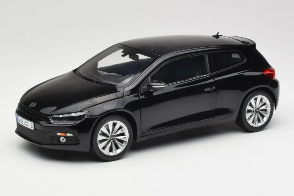 โมเดลรถ 1:18 Volkswagen Scirocco Mk3 สีดำ Norev