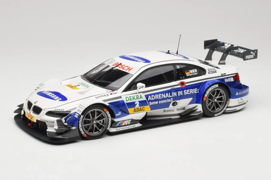 Model 1:18 BMW M3 E92 #2 D. Werner BMW Team Schnitzer DTM year 2013 Minichamps