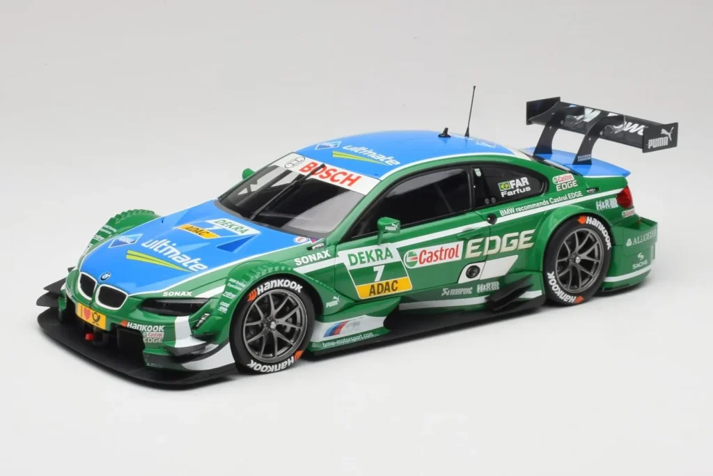 Model 1:18 BMW M3 E92 #7 A. Farfus BMW Team RBM DTM year 2013 Minichamps