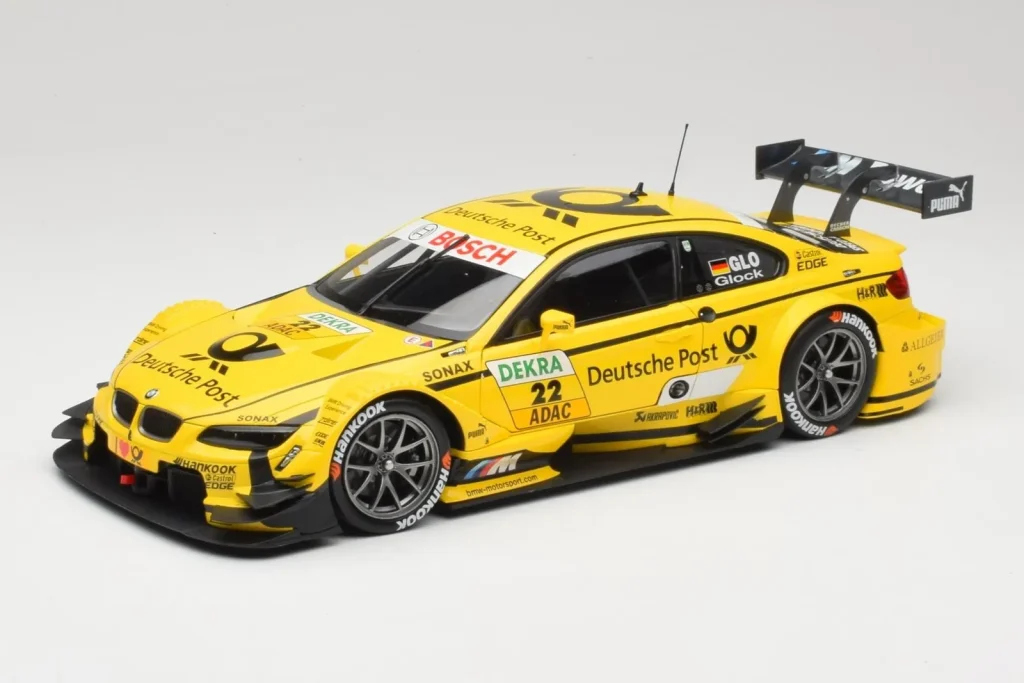 โมเดลรถ 1:18 BMW M3 E92 #22 T. Glock BMW Team MTEK DTM ปี 2013 Minichamps (มือสอง)