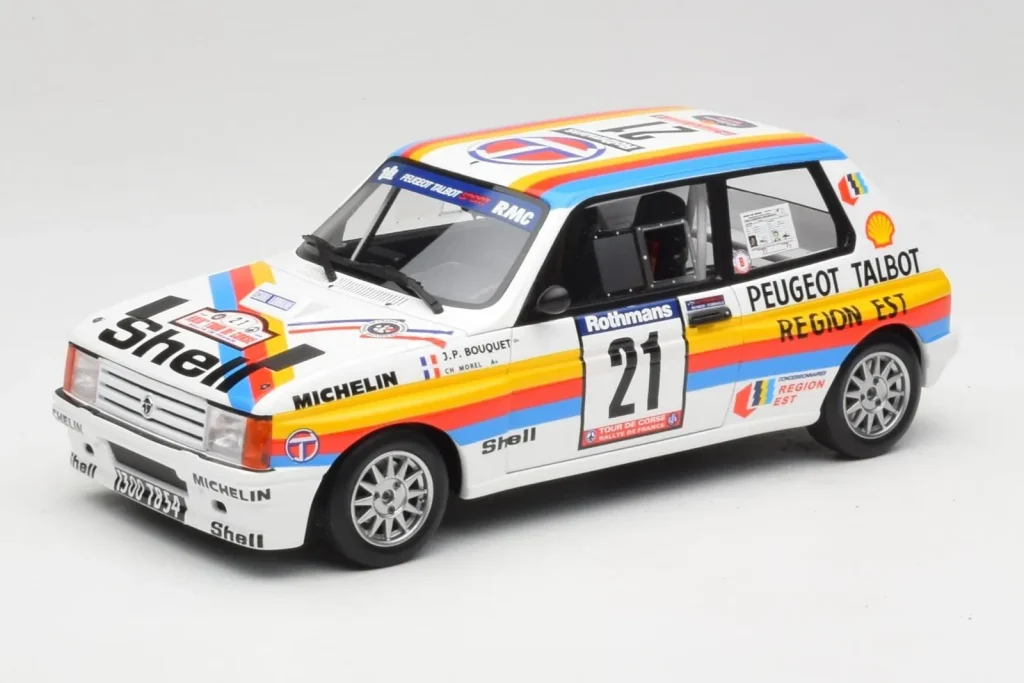 车型 1:18 Talbot Samba Rallye Group B #12 J-P. Bouquet Tour de Corse 年 1985 Otto