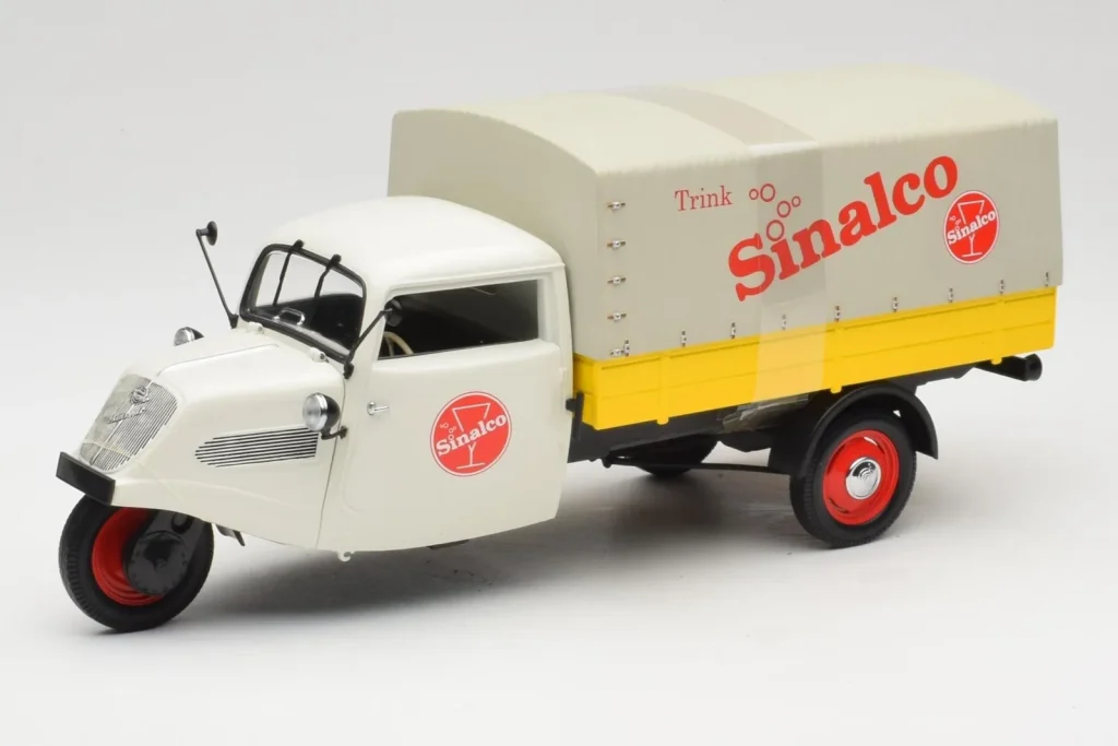 Model 1:18 Tempo 3 Wheeler Canvas Sinalco Minichamps