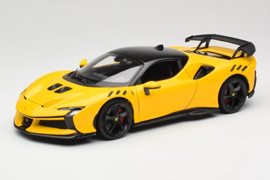 车型 1:18 Ferrari SF90 XX Stradale Giallo Modena Bburago