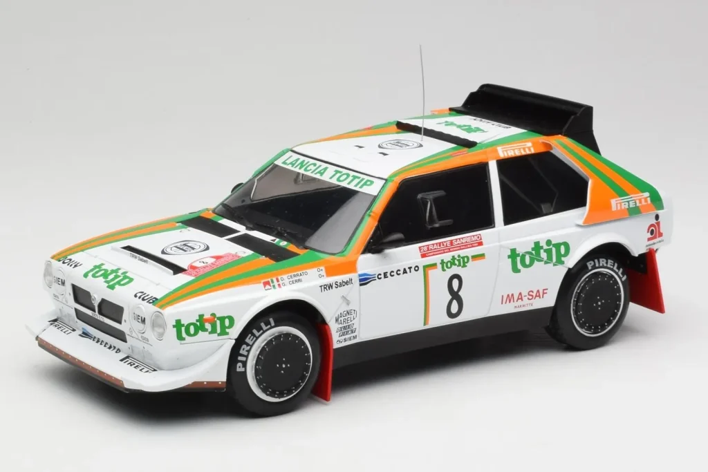 车型 1:18 Lancia Delta S4 #8 D. Cerrato / G. Cerri Rally San Remo 年 1986 IXO