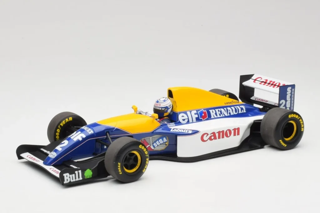 Model 1:18 Williams FW15C Renault #2 A. Prost F1 World Champion year 1993 Minichamps