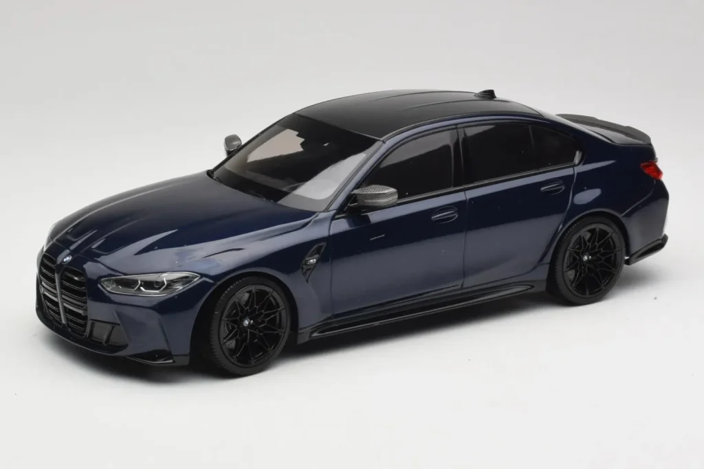 车型 1:18 BMW M3 G80 Portimao 蓝色 Minichamps