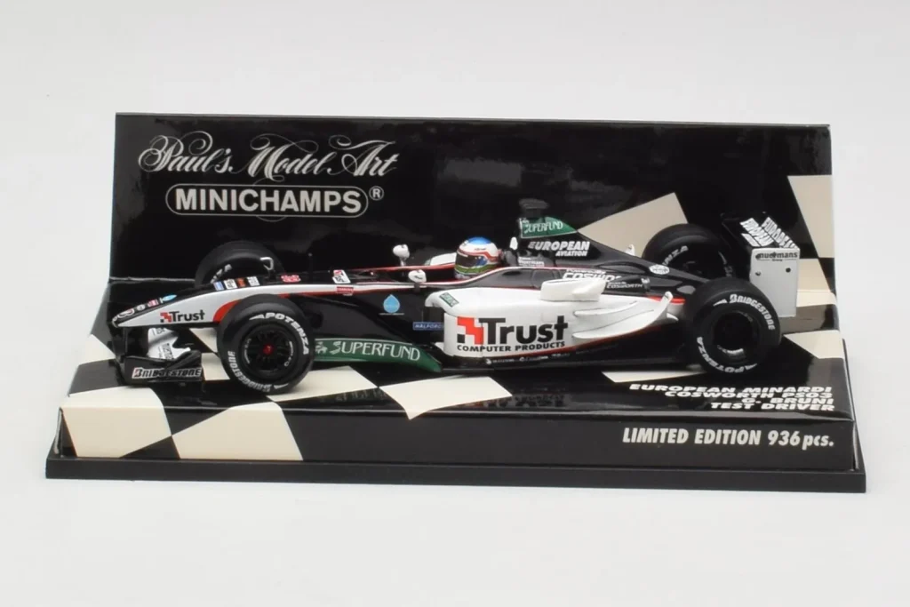 Model 1:43 Minardi Cosworth PS03 #19 G. Bruni F1 year 2003 Minichamps