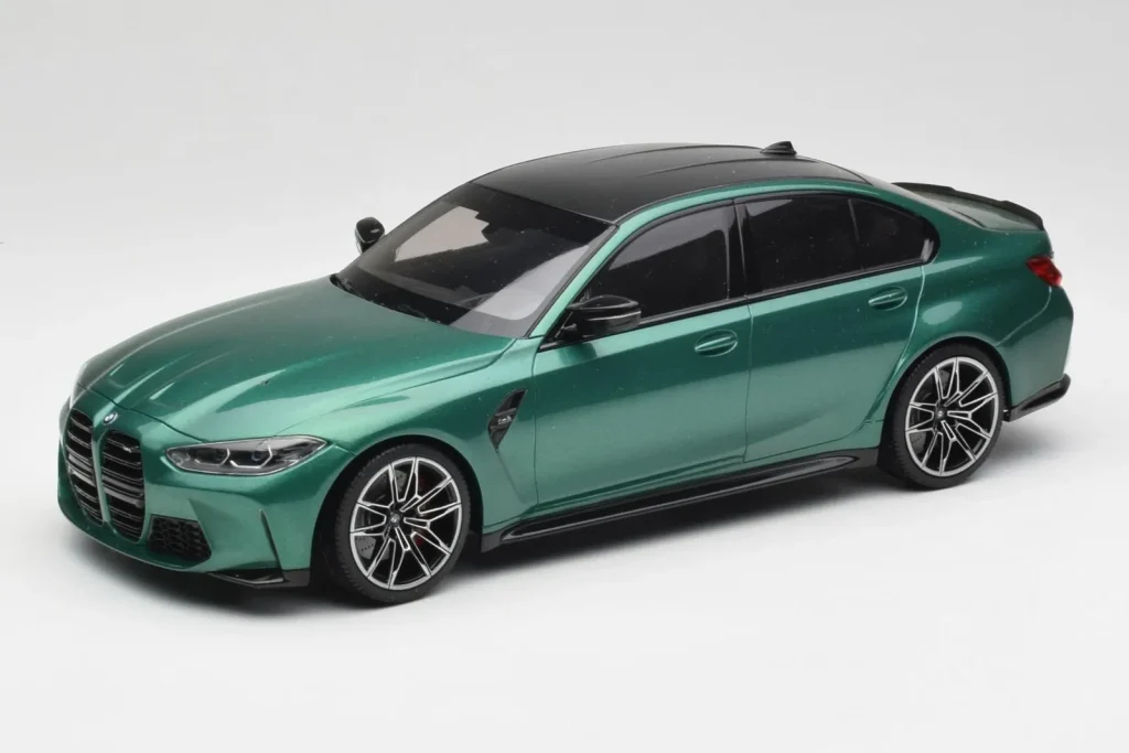 车型 1:18 BMW M3 G80 Isle of Man 绿色 Minichamps [155020200]