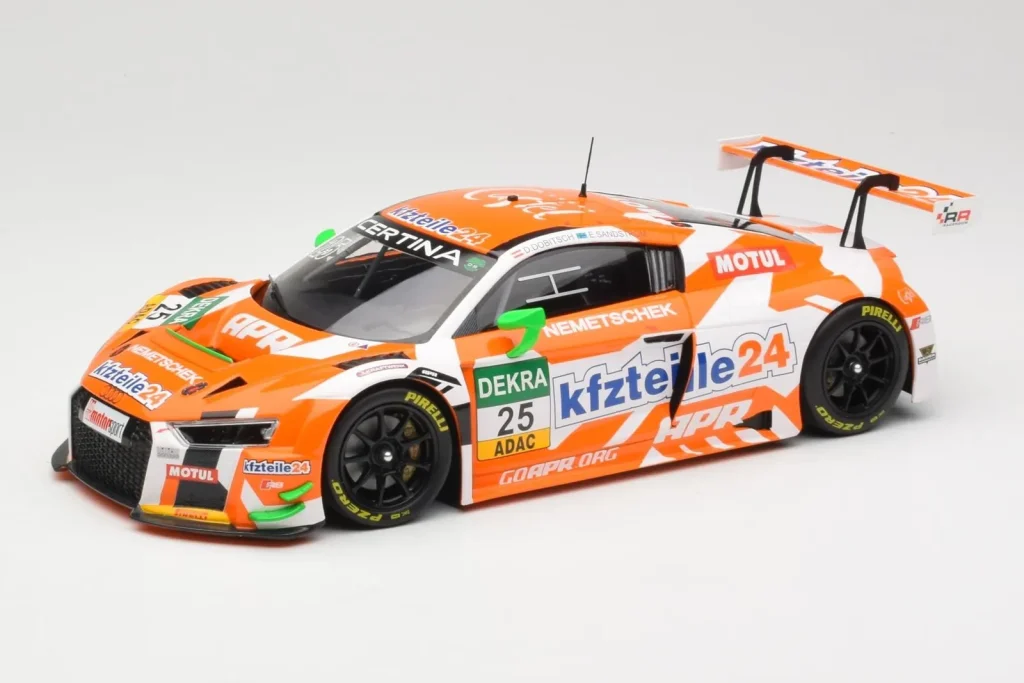 车型 1:18 Audi R8 LMS #25 kfzteile24 D. Dobitsch / E. Sandstrom ADAC GT Masters 年 2016 Minichamps