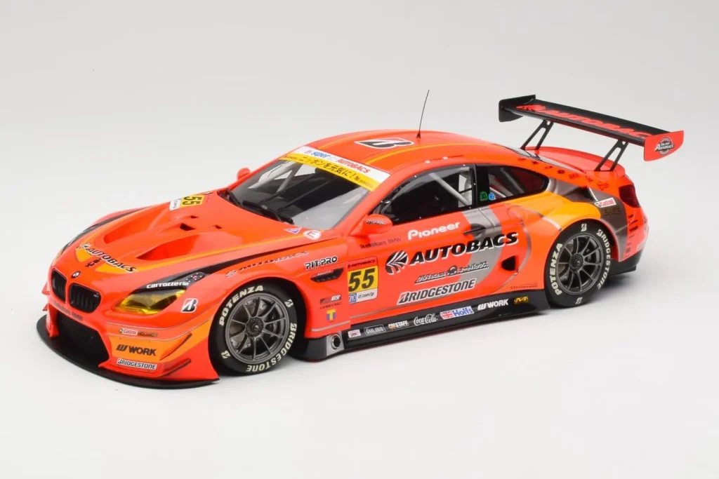 Model 1:18 BMW M6 GT3 F13 #55 Autobacs Racing Team R. Takagi / K. Kobayashi Super GT Series year 2016 Minichamps