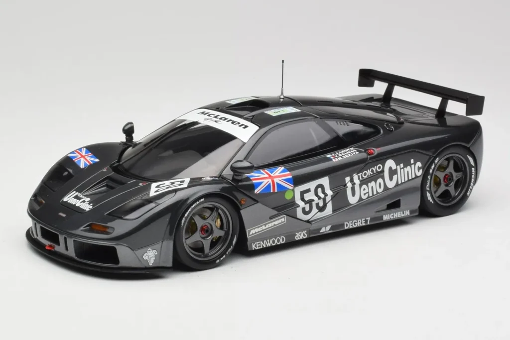 โมเดลรถ 1:18 McLaren F1 GTR #59 Ueno Clinic Y. Dalmas / J.J. Lehto / M. Sekiya 24 Hours of Le Mans Winner ปี 1995 Minichamps (มือสอง)