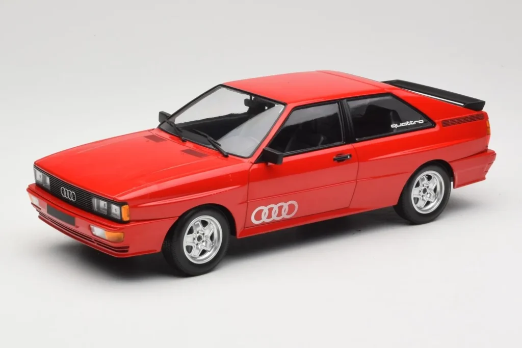Model 1:18 Audi Quattro red Minichamps