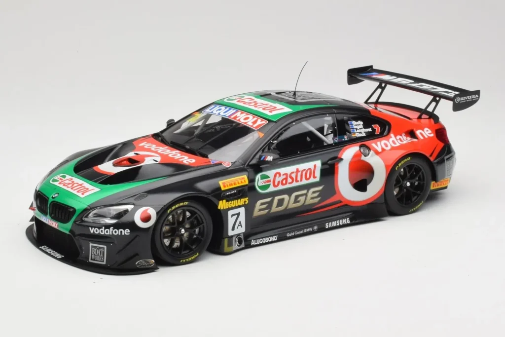 โมเดลรถ 1:18 BMW M6 GT3 F13 #7 BMW Motorsport T. Longhurst / S. Skaife / R. Ingall 12 Hours of Bathurst ปี 2017 Minichamps (มือสอง)
