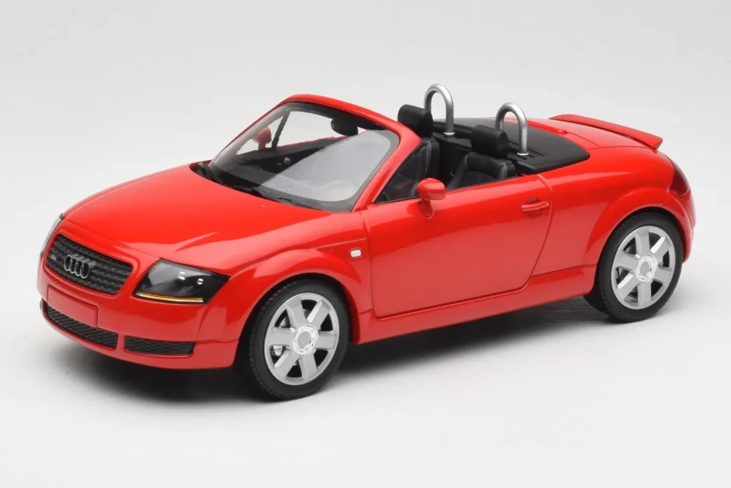 Model 1:18 Audi TT 8N Roadster red Minichamps