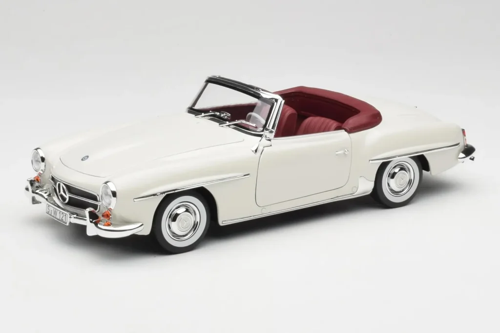 Model 1:18 Mercedes 190 SL W121 Light Grey Norev