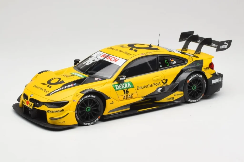 Model 1:18 BMW M4 F82 #16 BMW Team RMG T. Glock DTM year 2018 Minichamps