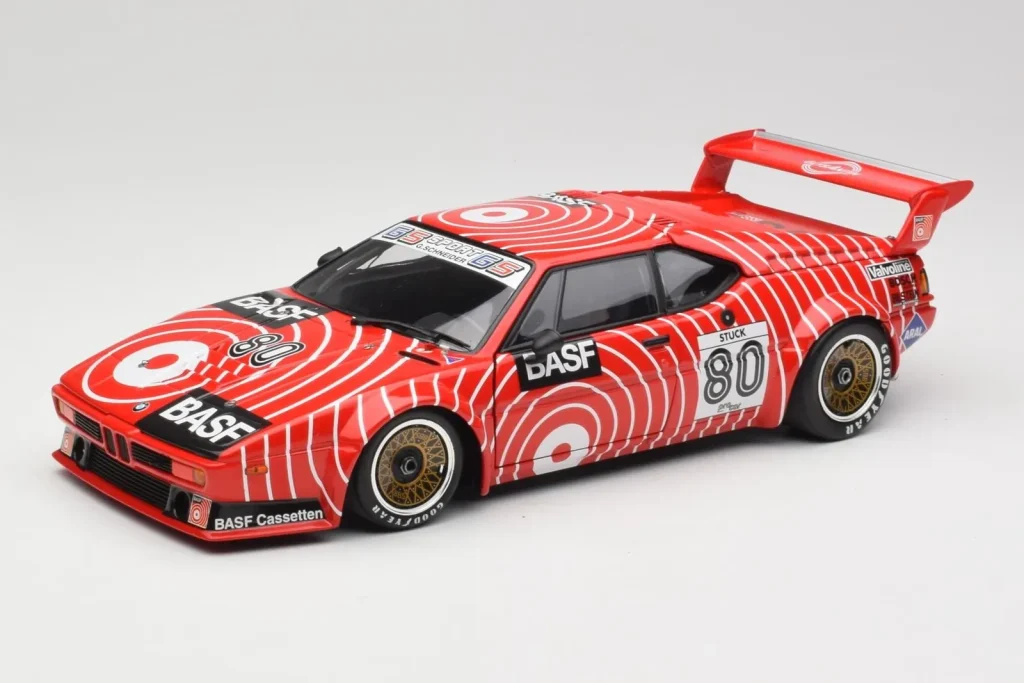 โมเดลรถ 1:18 BMW M1 Procar #80 GS Sport H-J. Stuck Procar Series ปี 1980 Minichamps (มือสอง)