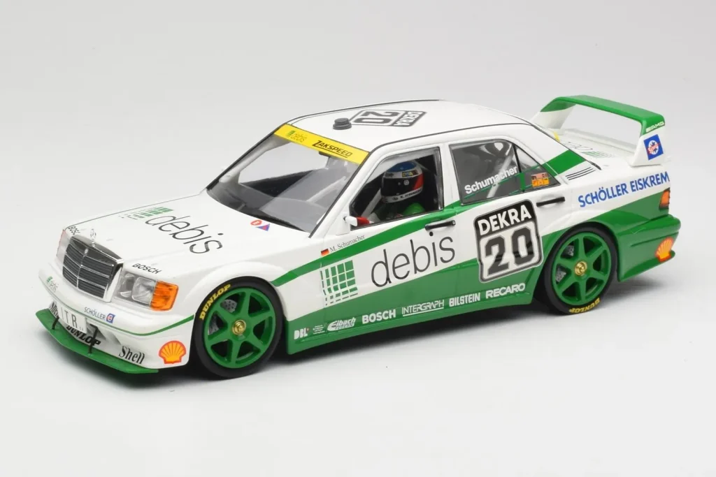 车型 1:18 Mercedes 190E 2.5-16 EVO II W201 #20 Team Zakspeed M. Schumacher DTM 年 1991 Minichamps